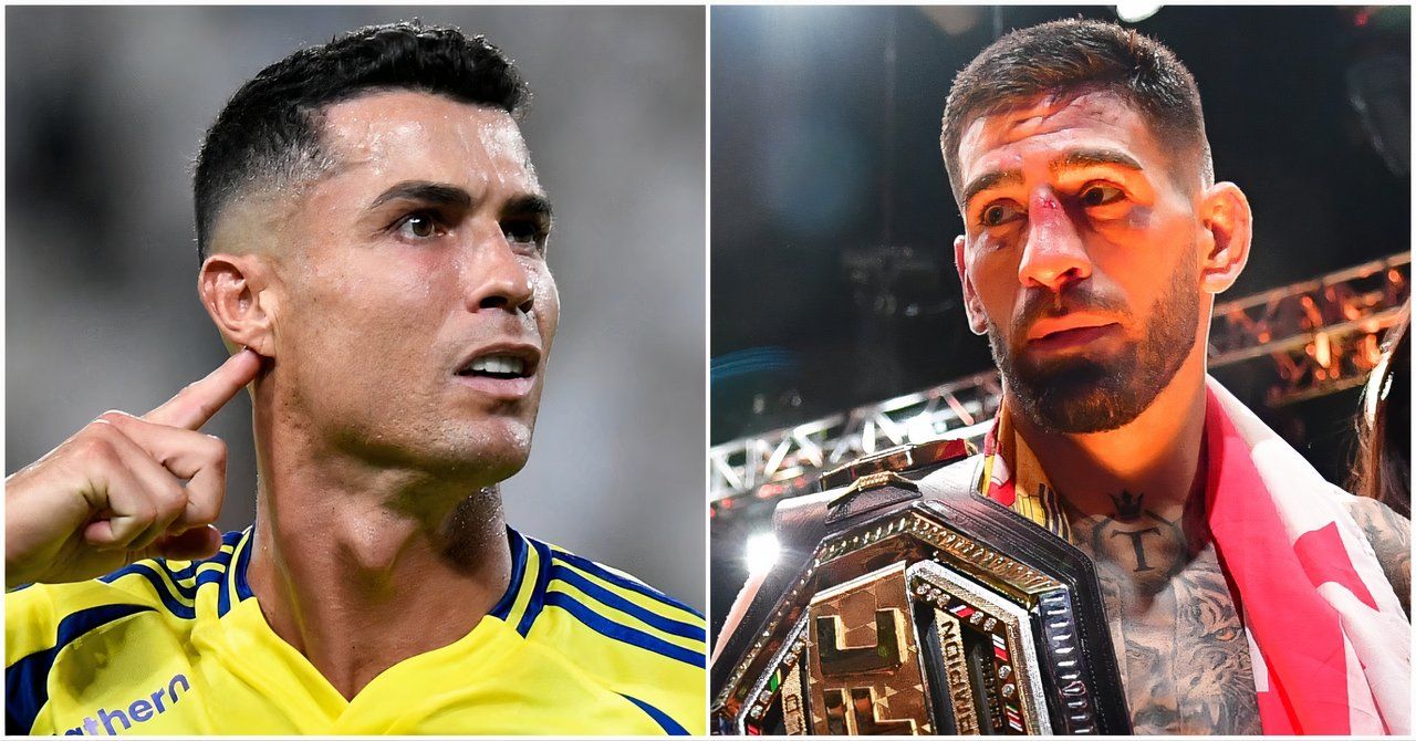 Ilia Topuria lanza un mensaje contundente a Cristiano Ronaldo