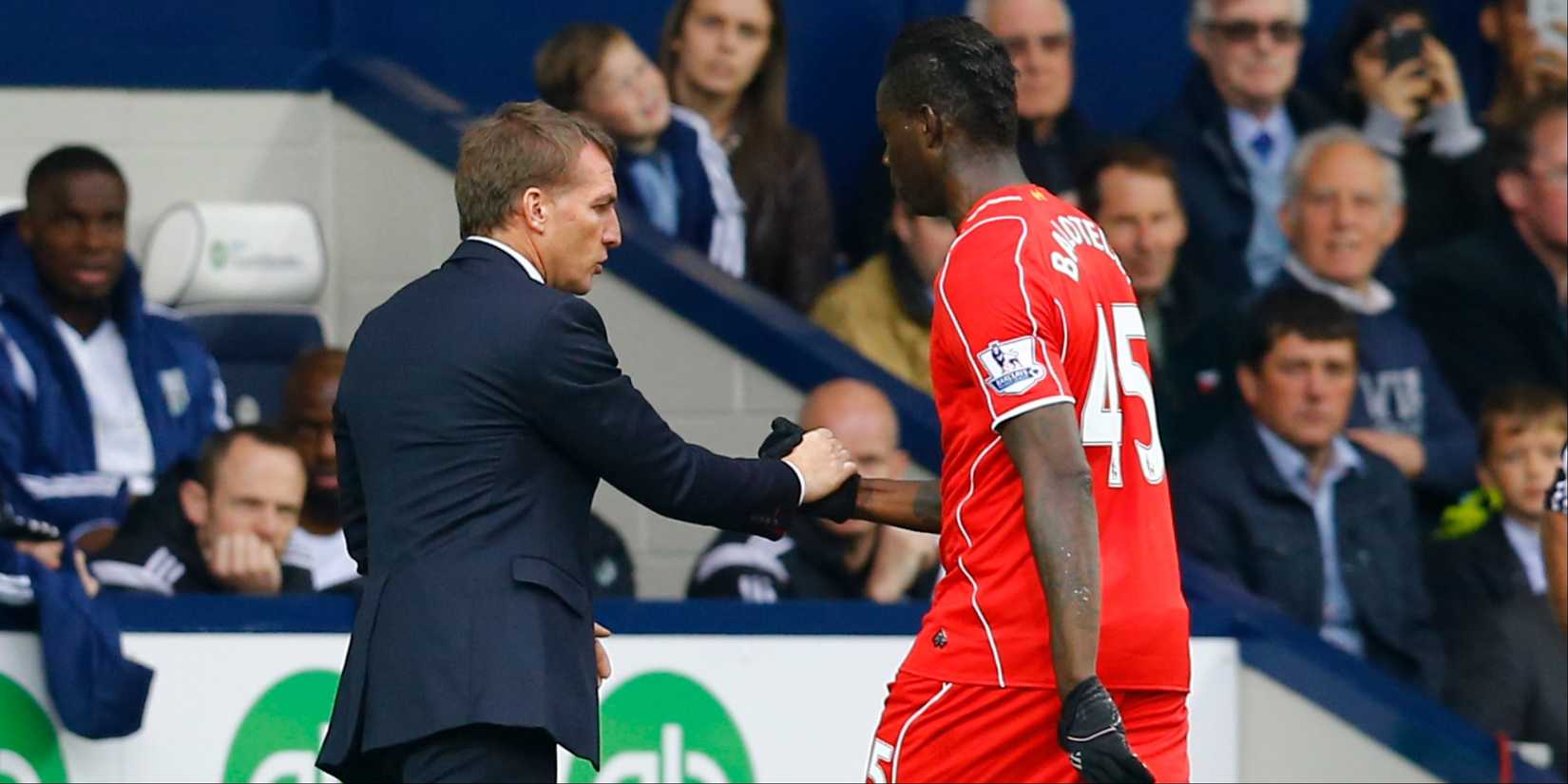 Brendan Rodgers and Mario Balotelli