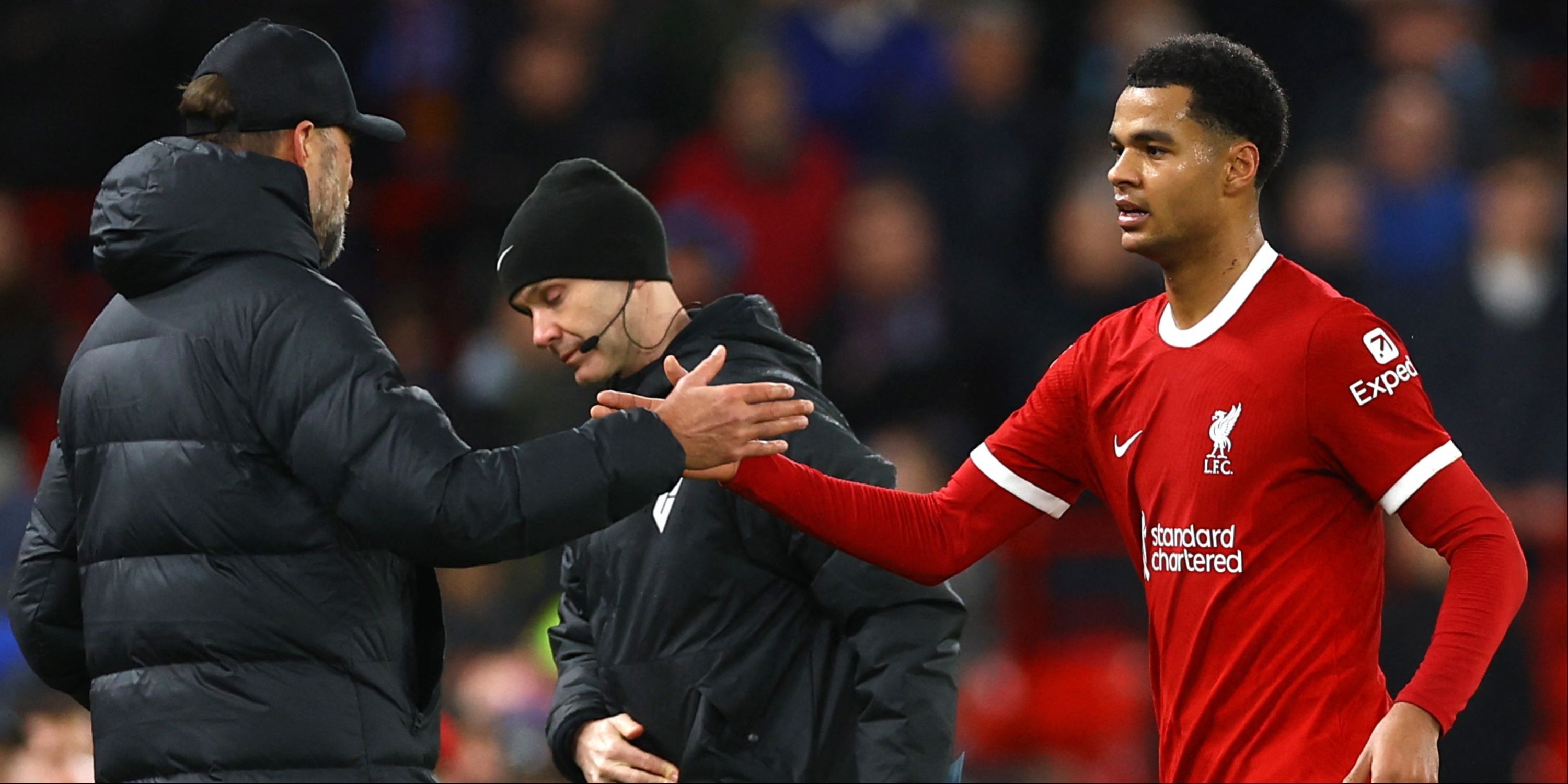 Jurgen Klopp and Cody Gakpo