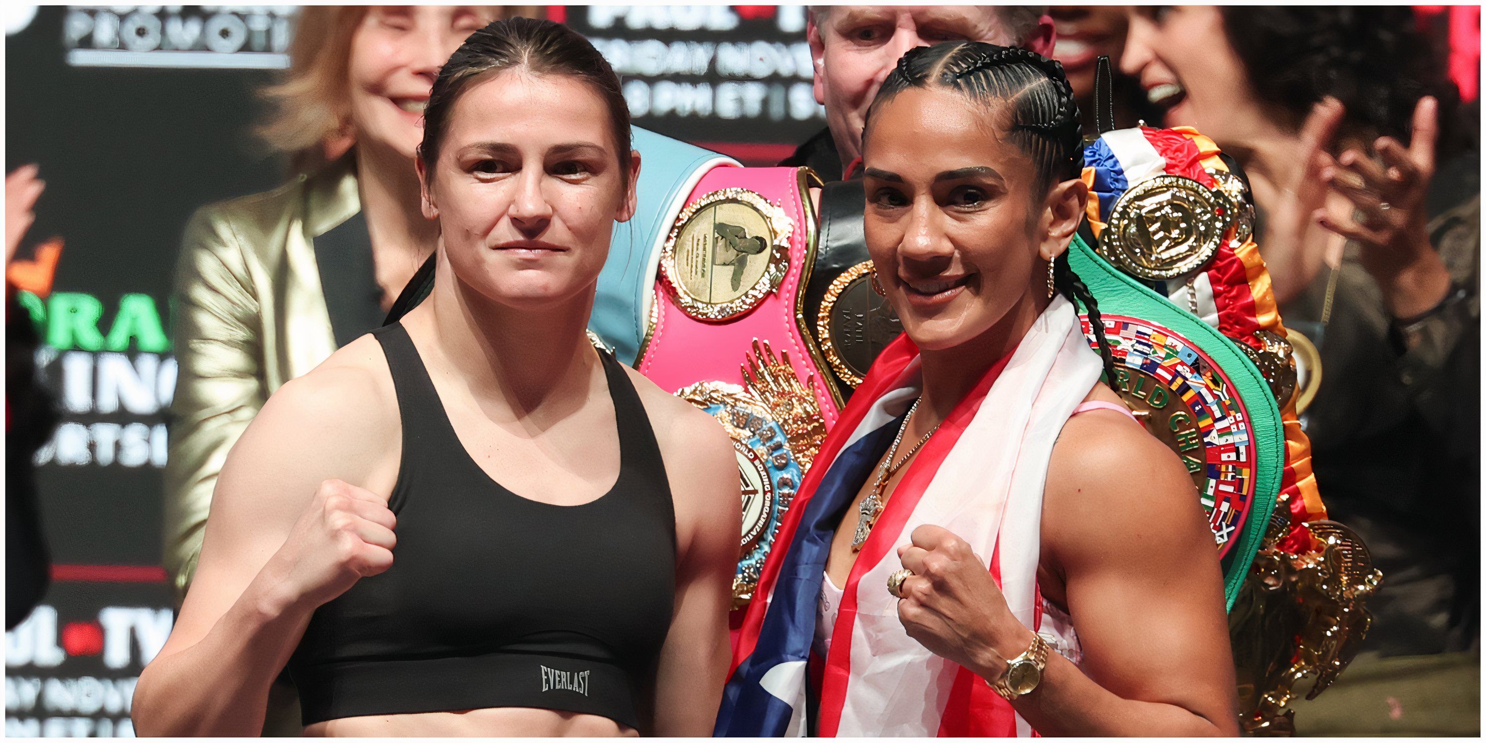 Katie Taylor and Serrano
