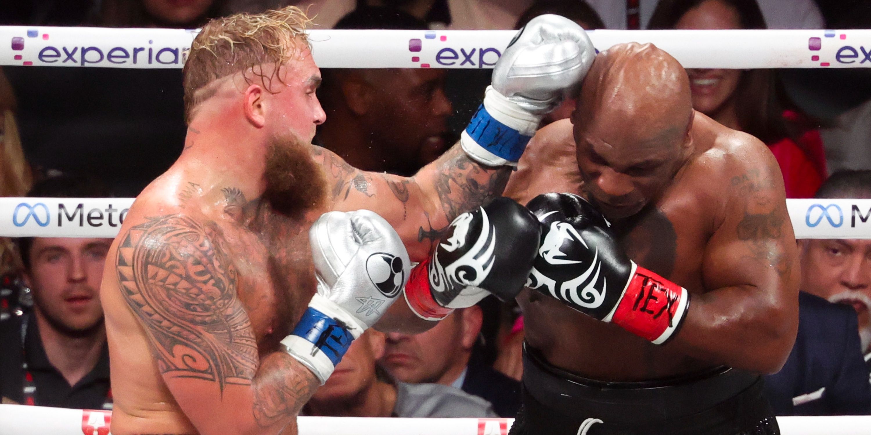 Jake Paul fighting Mike Tyson