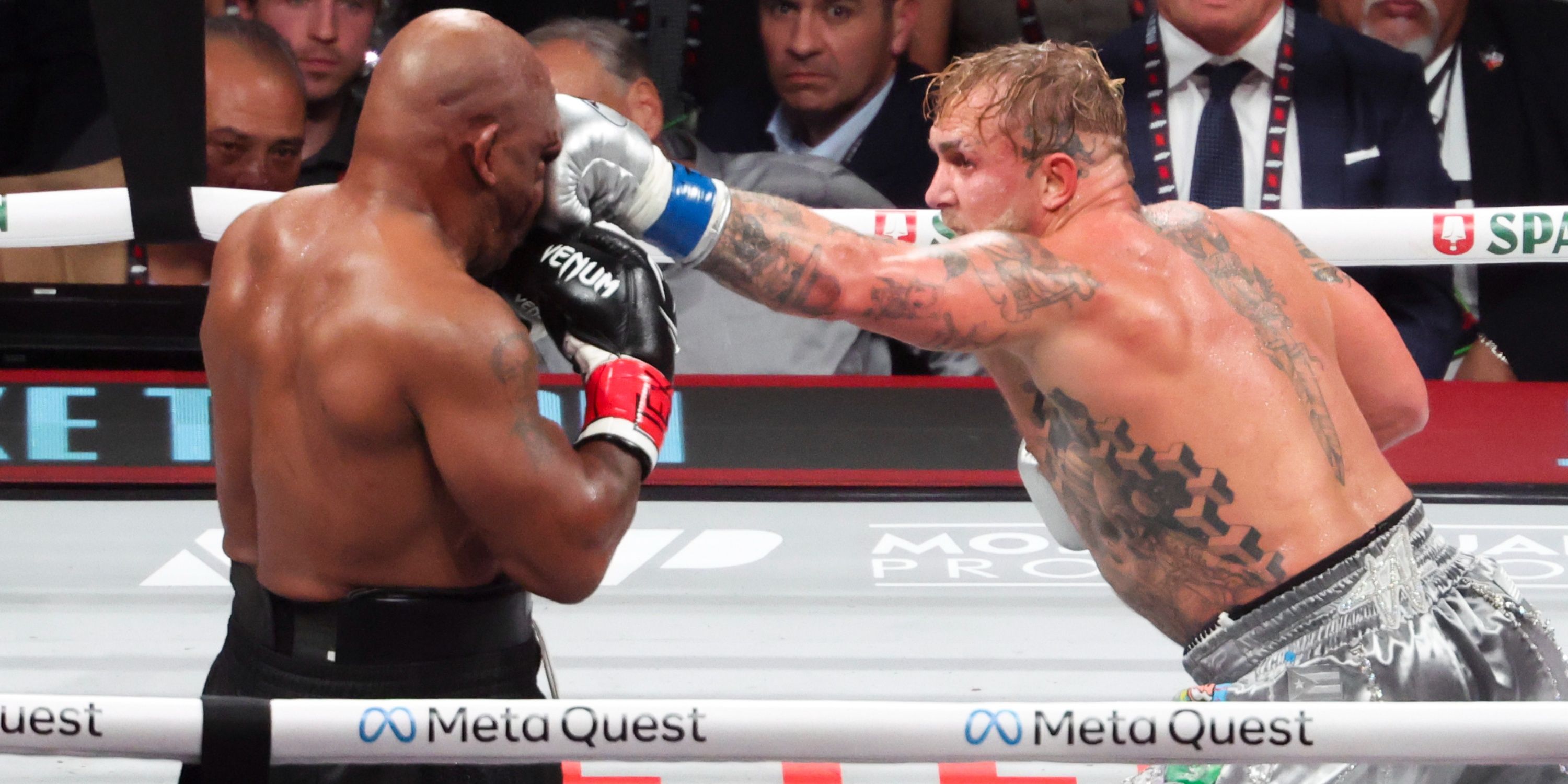 Jake Paul fighting Mike Tyson