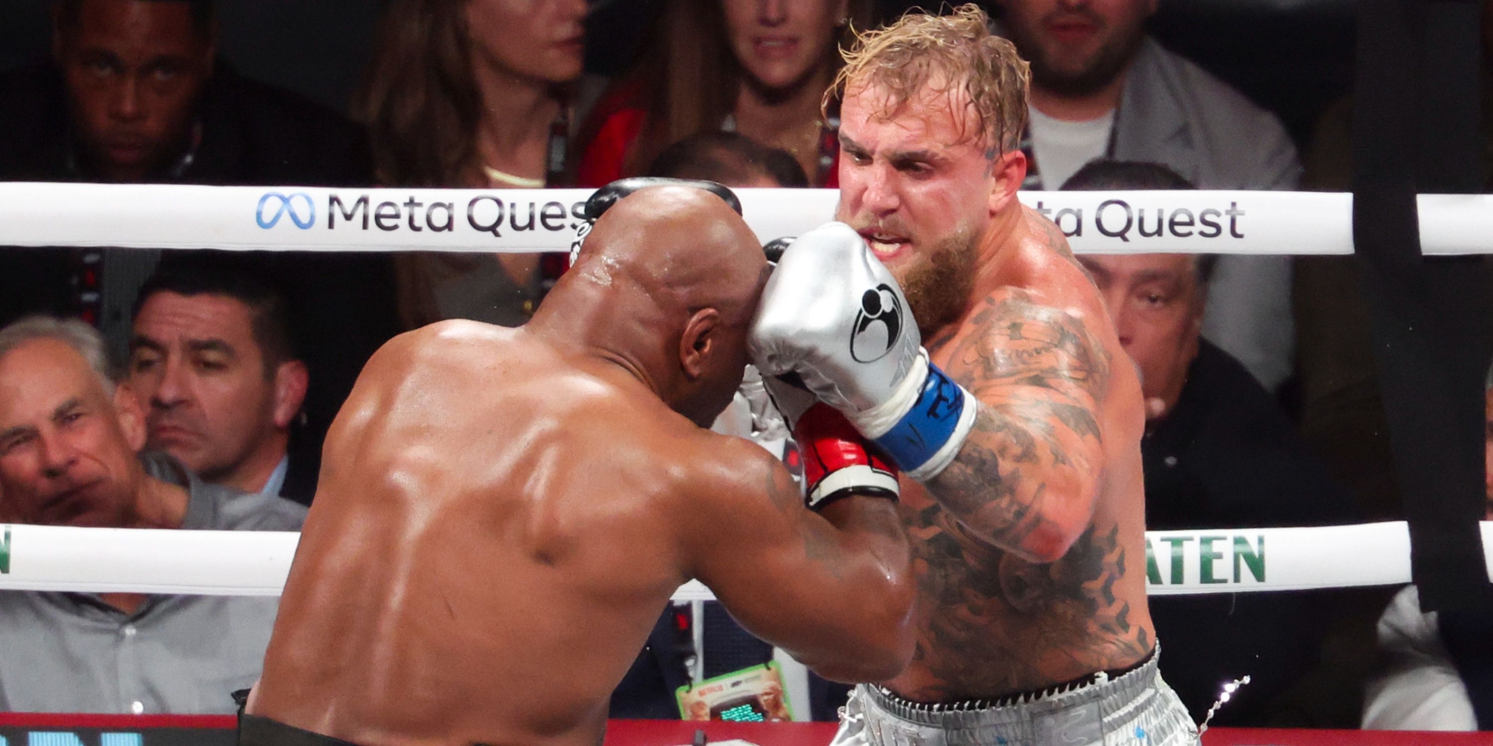 Jake Paul fighting Mike Tyson