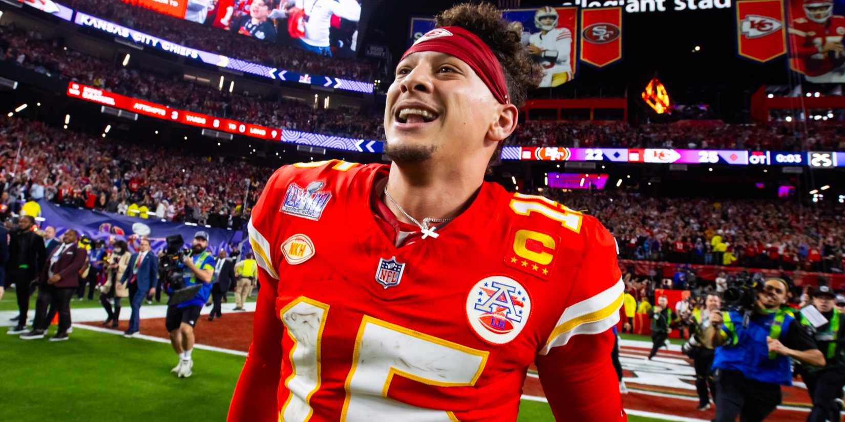 Kansas City Chiefs quarterback Patrick Mahomes