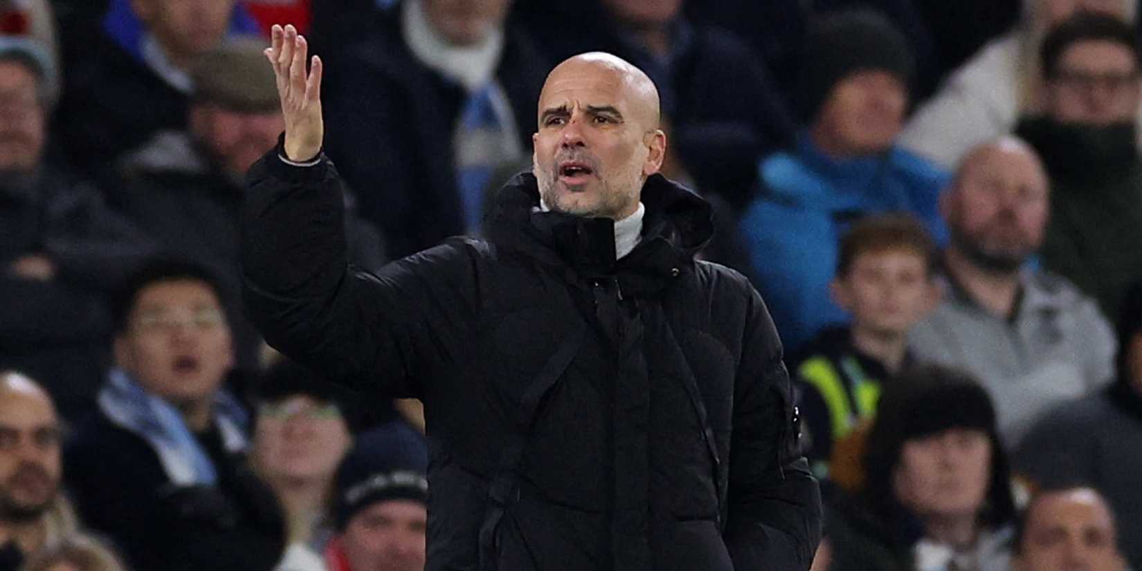 Pep Guardiola's Bizarre Interview After Rico Lewis' Red Card in Palace ...