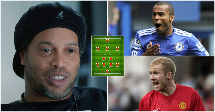 Ronaldinho named his best British XI of all time - it was absolutely stacked