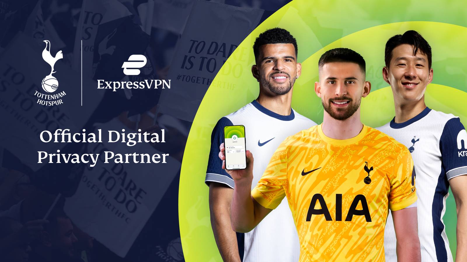 Tottenham and Express VPN Announce Two-Year Partnership