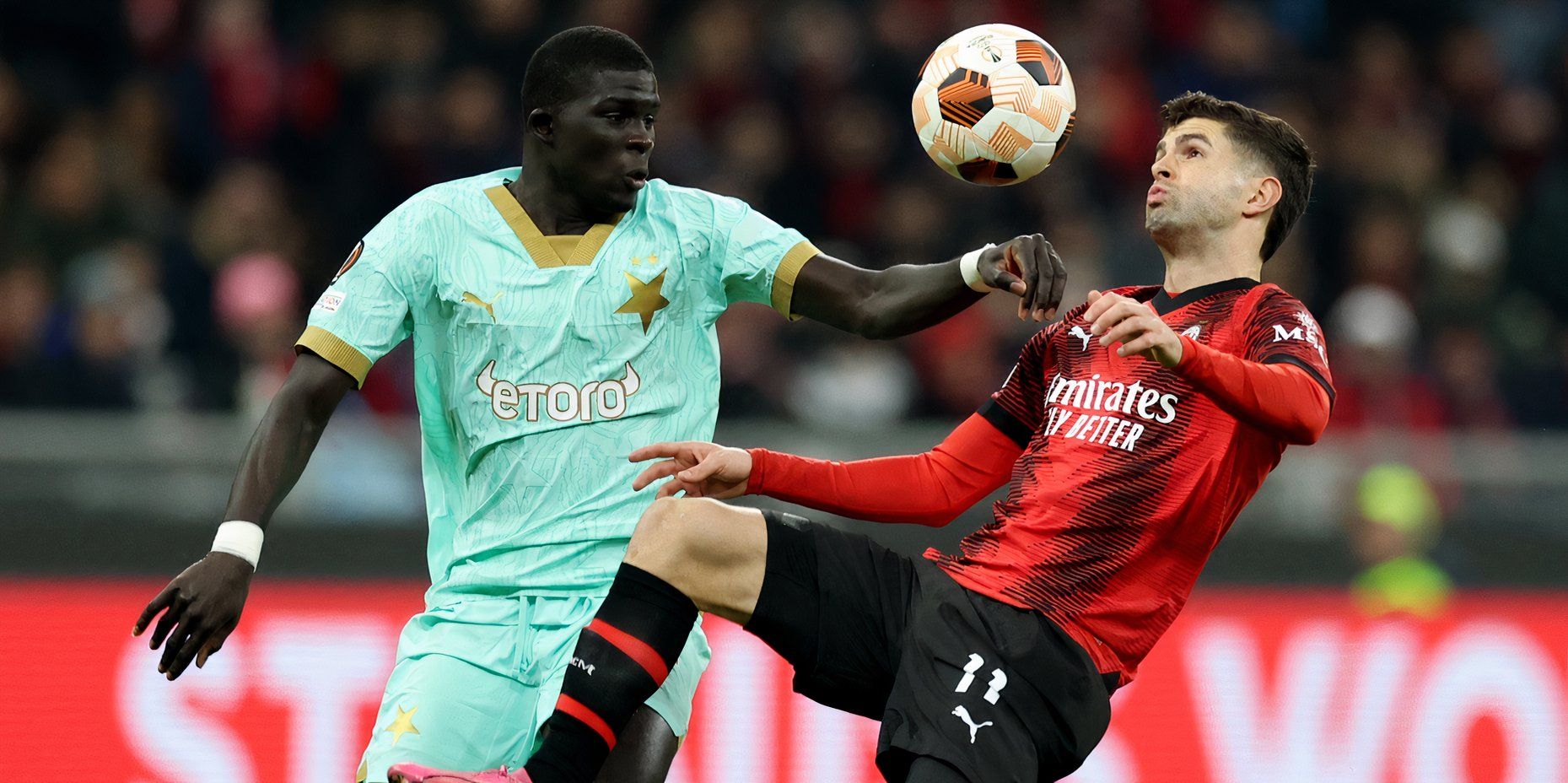 El Hadji Malick Diouf and Christian Pulisic