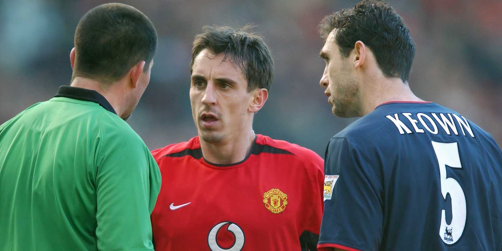 gary neville martin keown