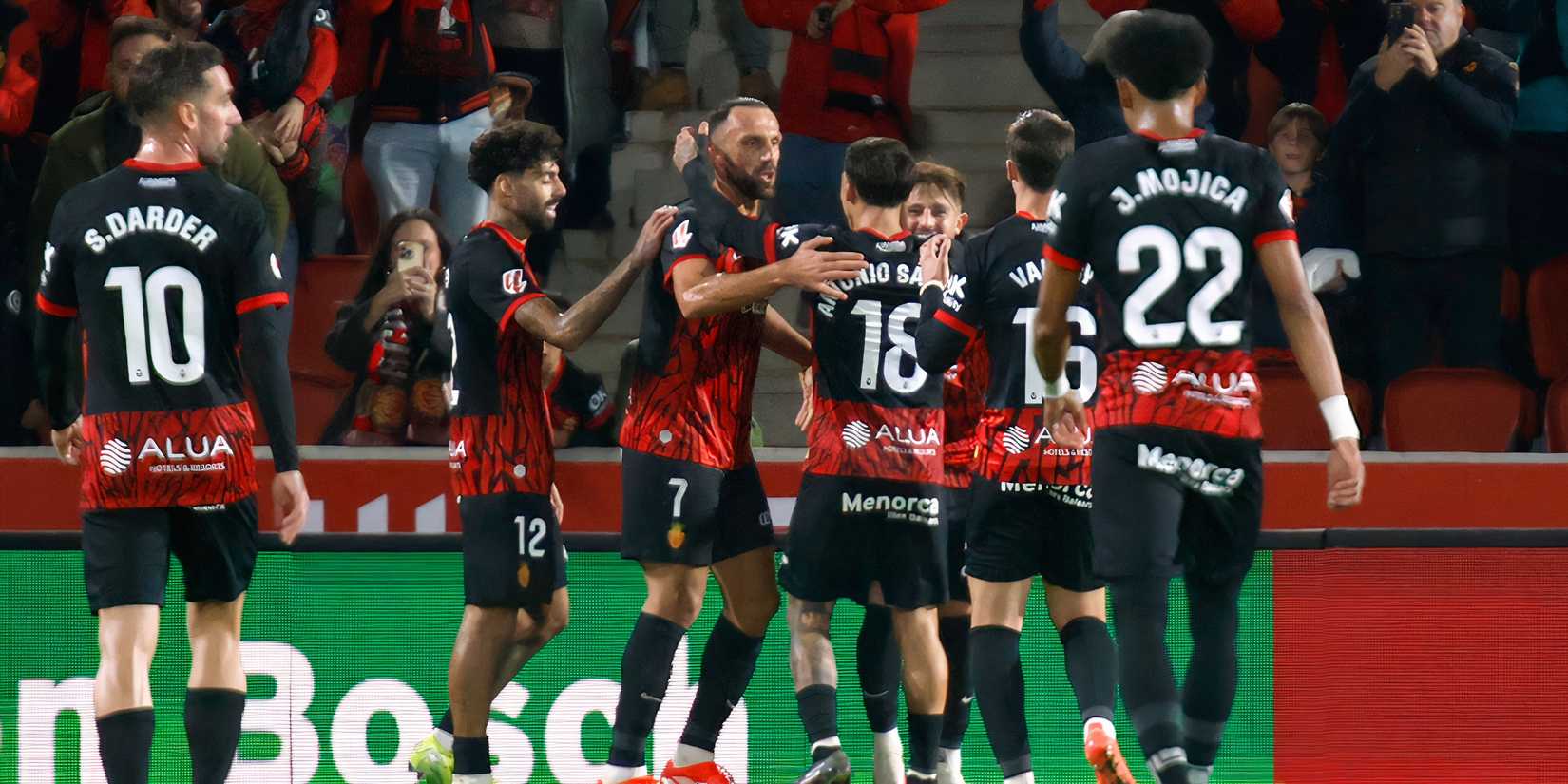 Mallorca players vs Barcelona