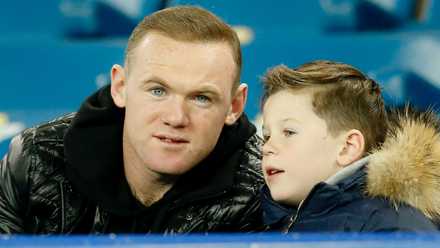 Wayne and Kai Rooney