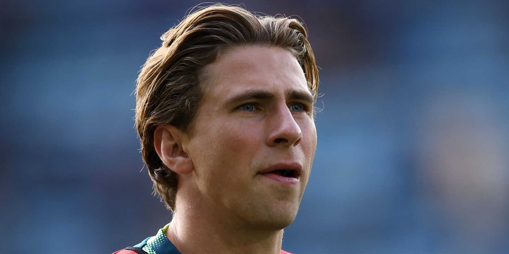 Illia Zabarnyi during a pre-match warm-up at Bournemouth