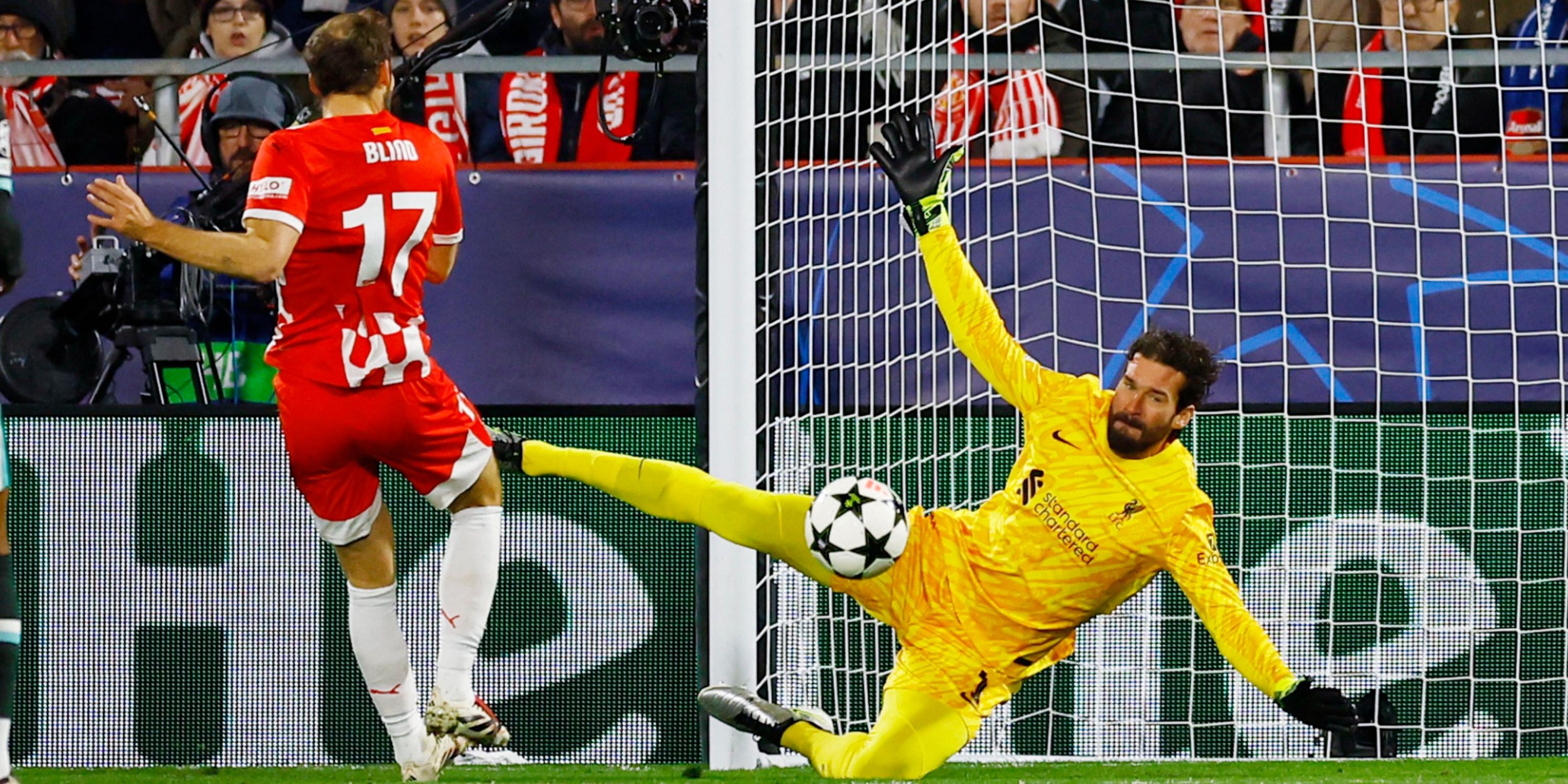 Alisson vs Girona