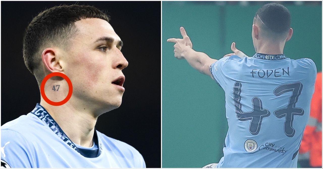 Why Phil Foden Wears Number 47 and has Tattoo