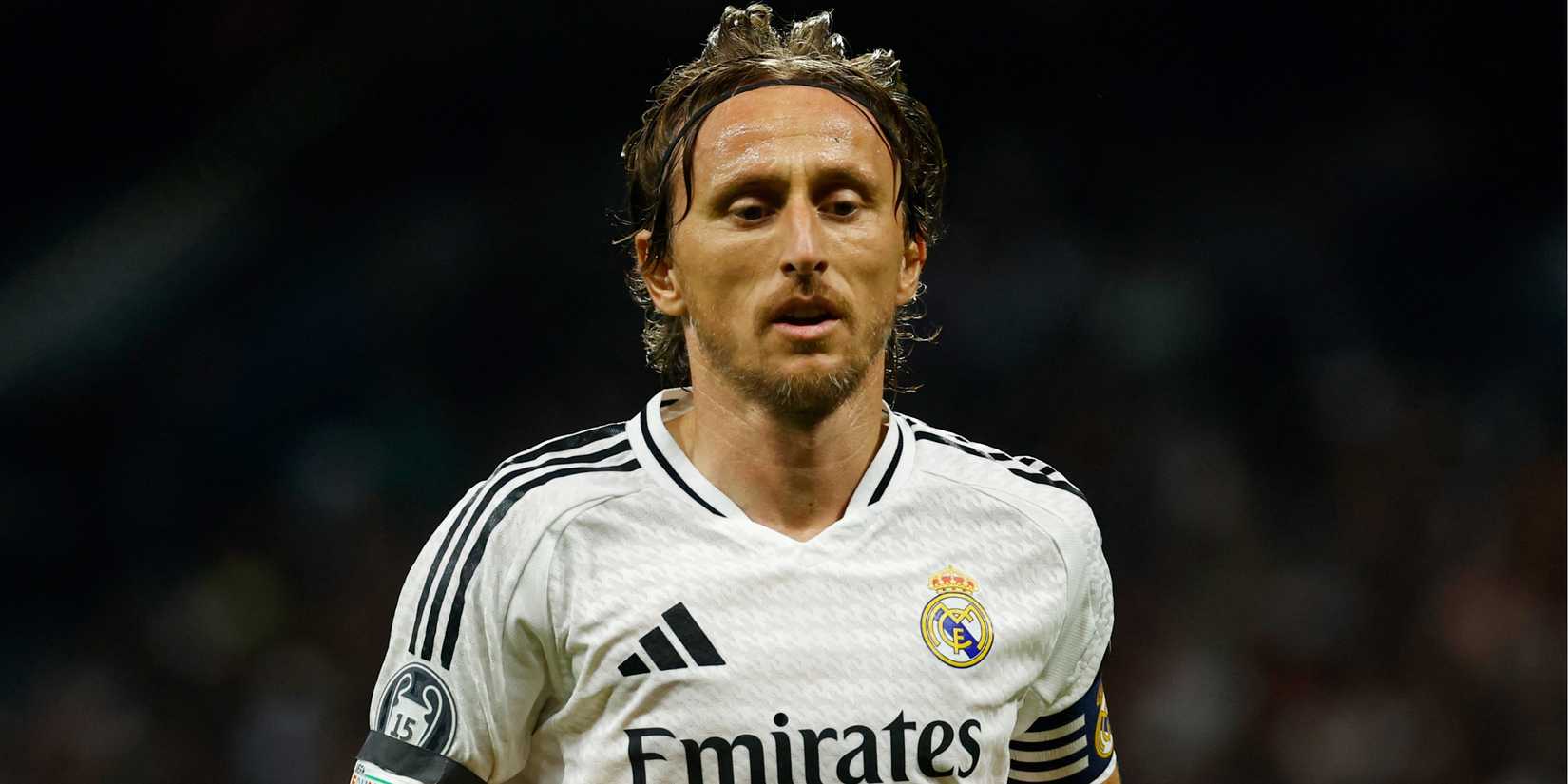 Real Madrid midfielder Luka Modric
