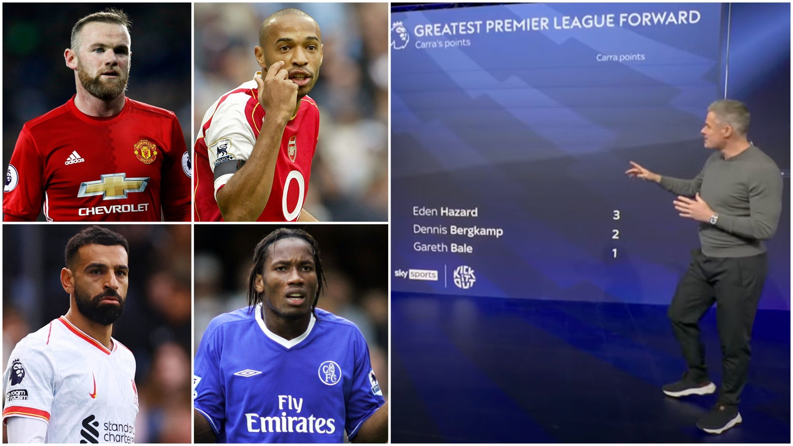 10 Greatest Forwards in Premier League History Ranked by Jamie Carragher