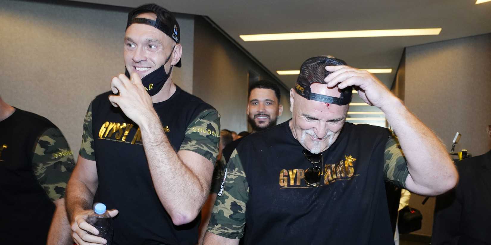 Tyson Fury and John Fury