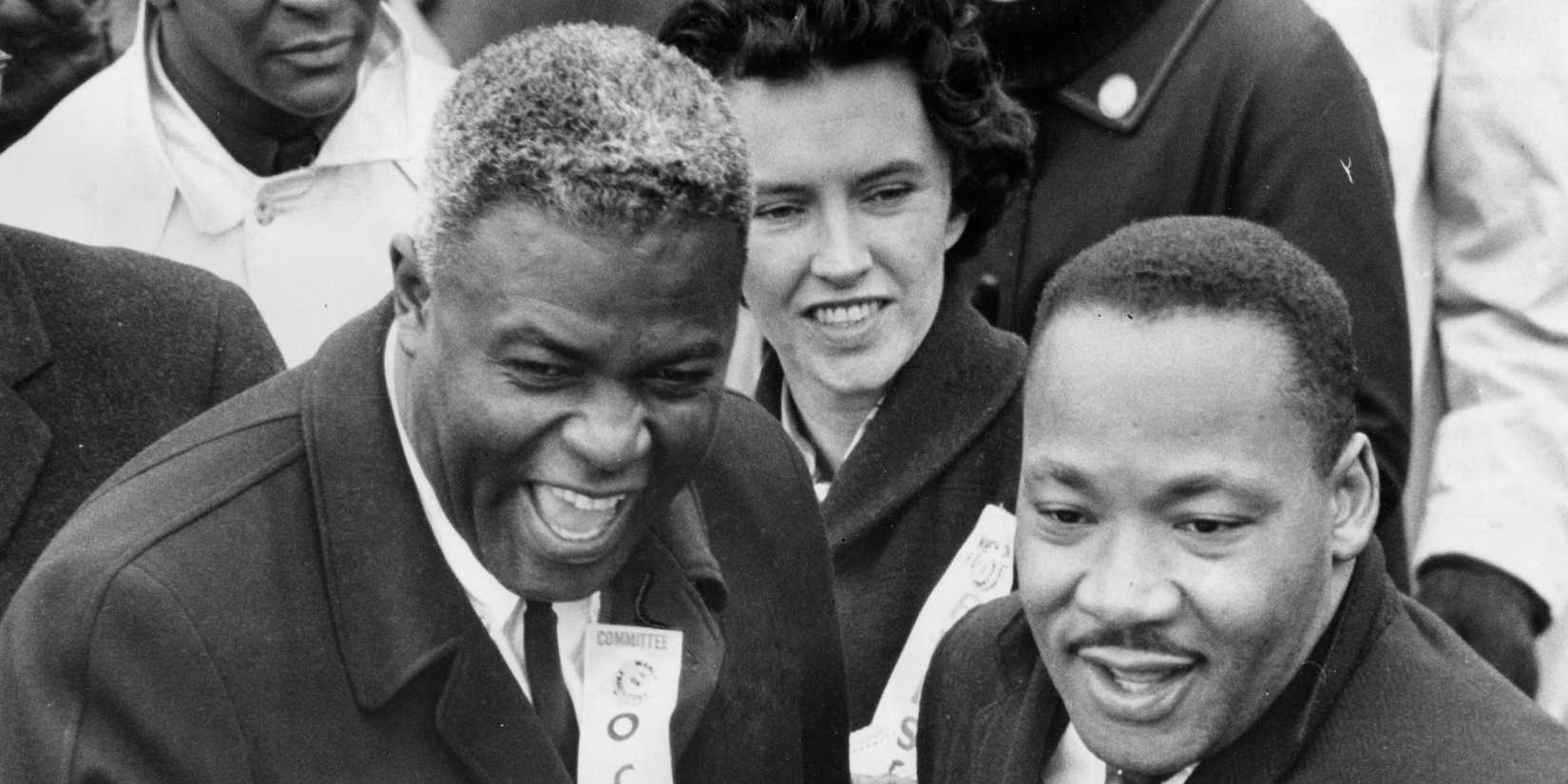 Jackie Robinson Martin Luther King Jr.
