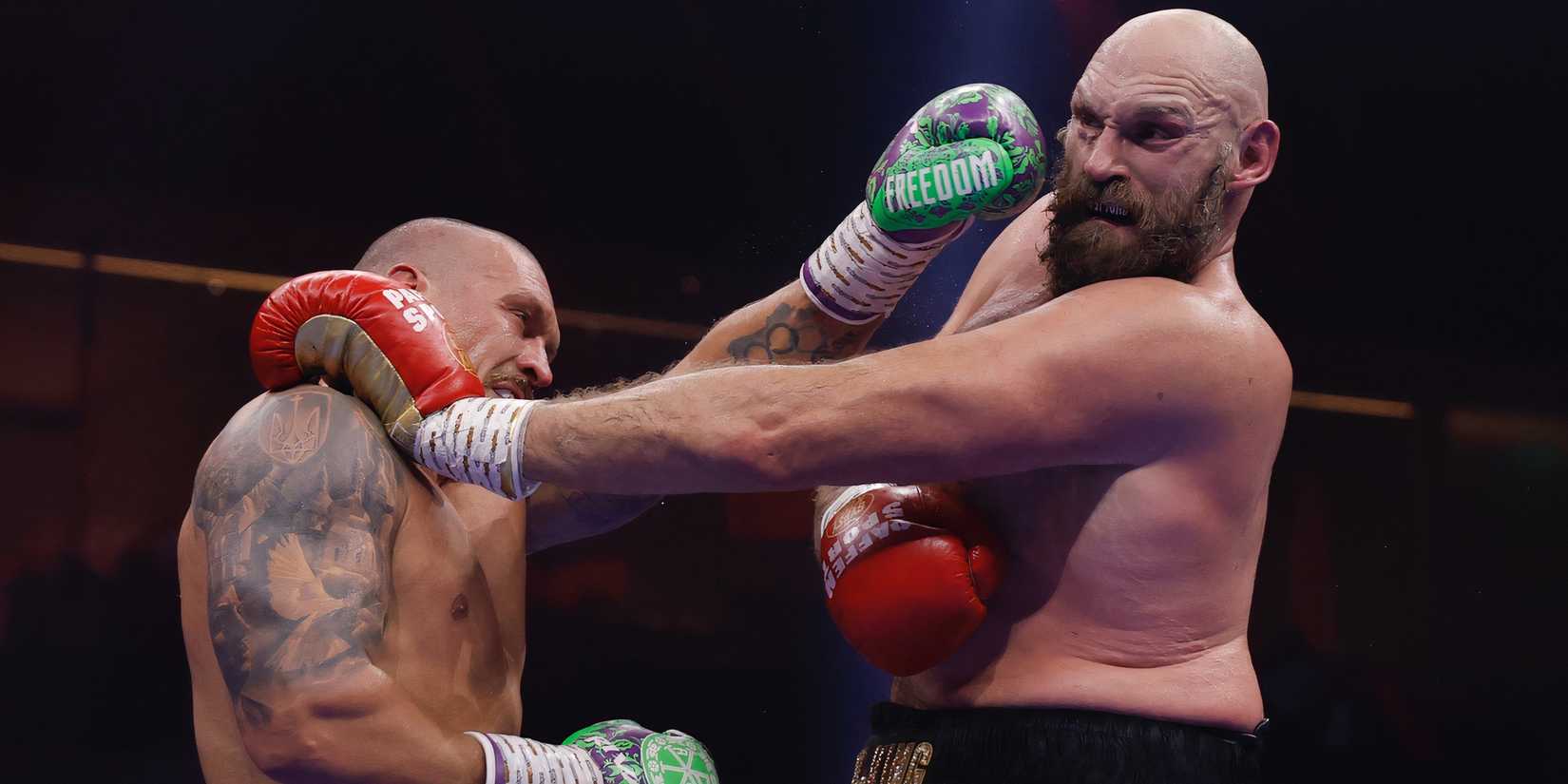 Fury and Usyk tangle