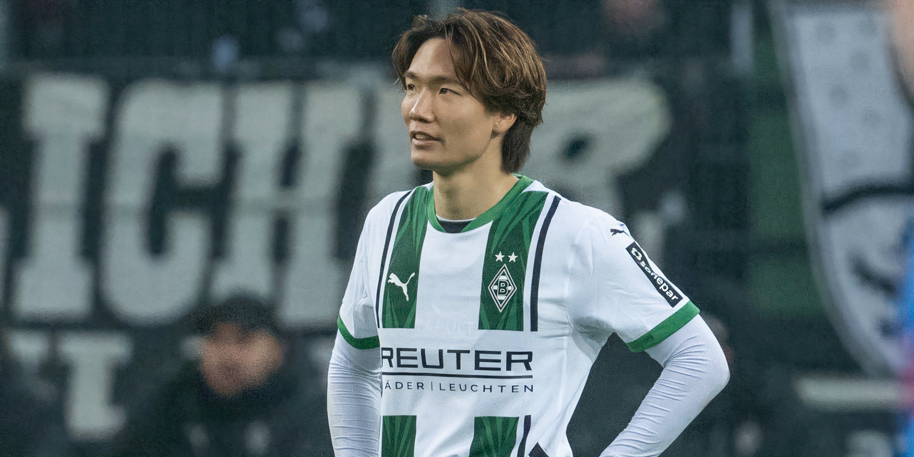 Ko Itakura in action for Borussia Monchengladbach