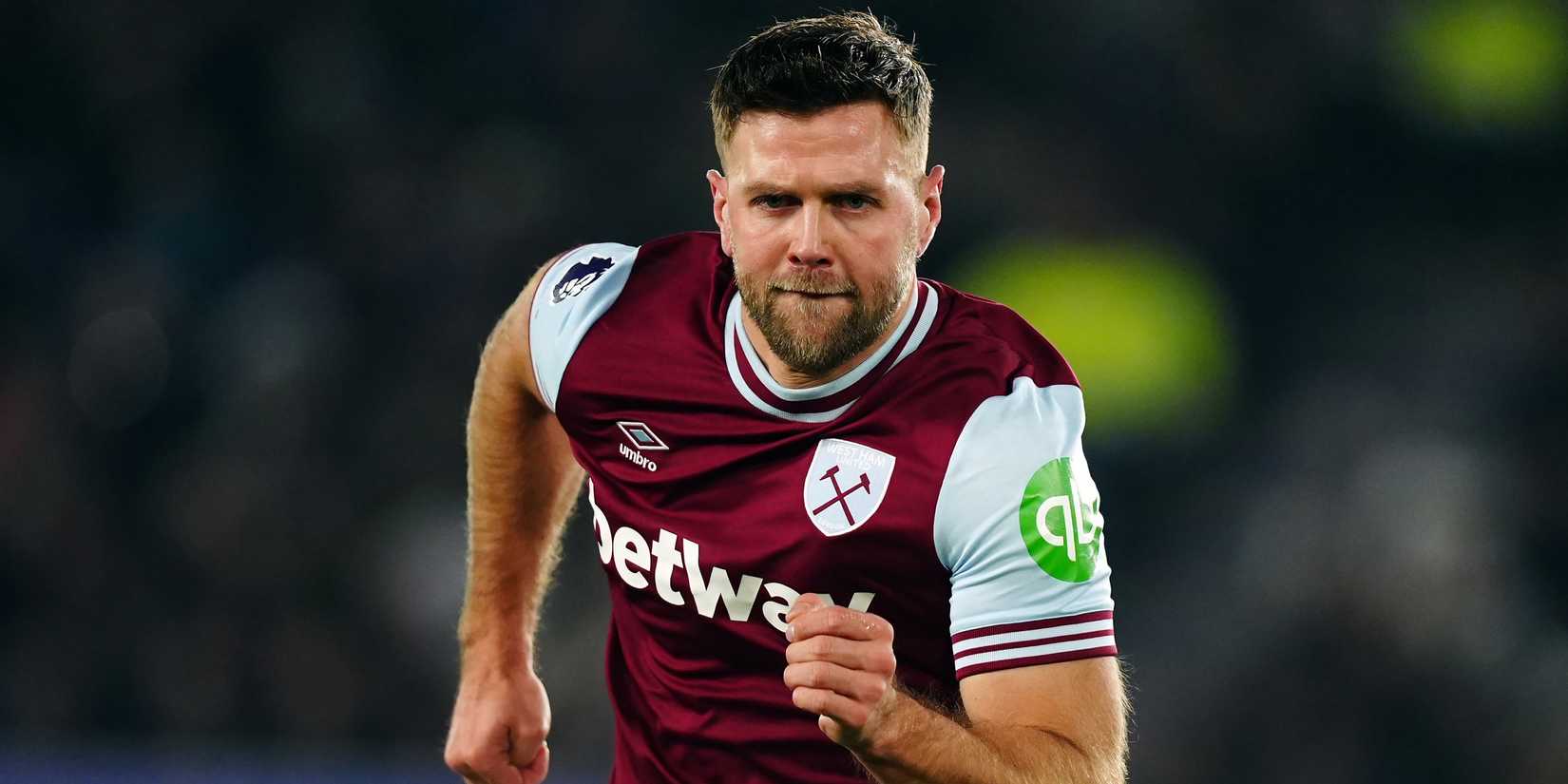 Niclas Fullkrug in action for West Ham United