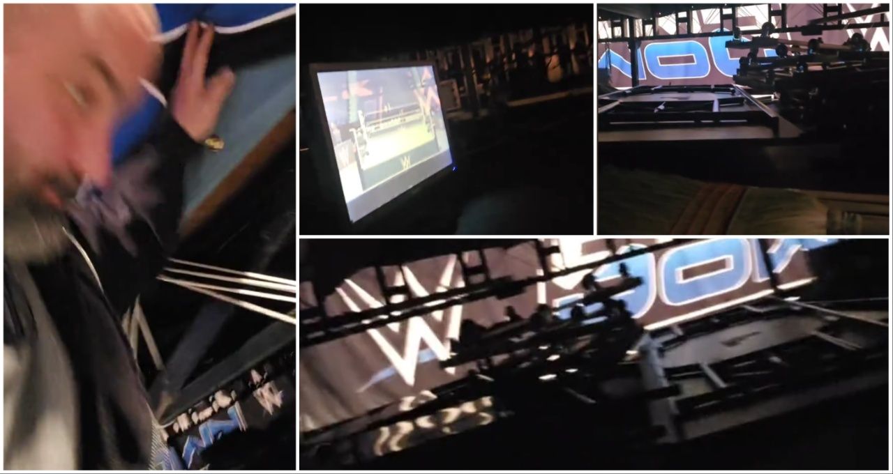 WWE Employee Shows What's Under a WWE Ring