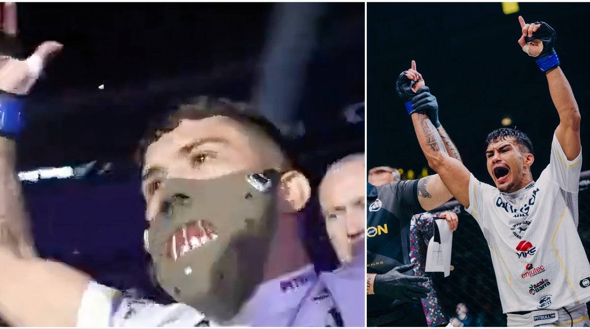 Fighter Banned From UFC For Fighting Returns in Hannibal Lector Mask