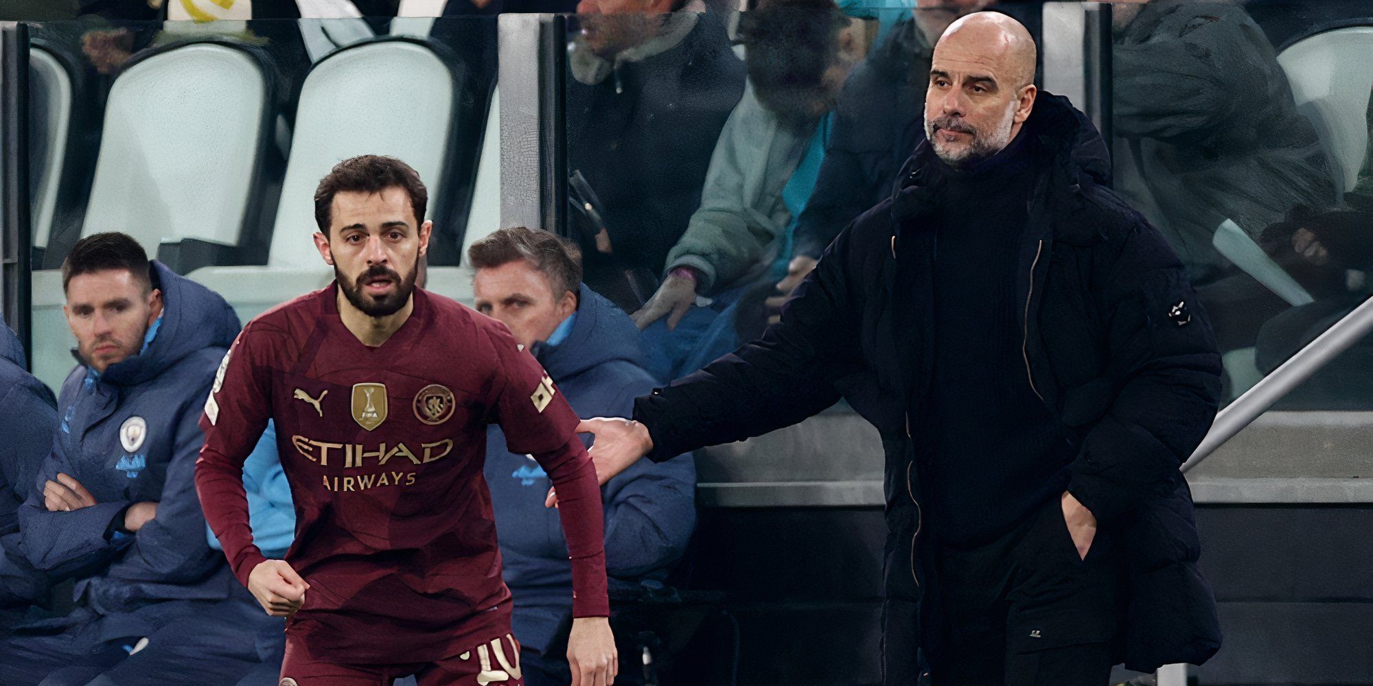 pep guardiola bernardo silva