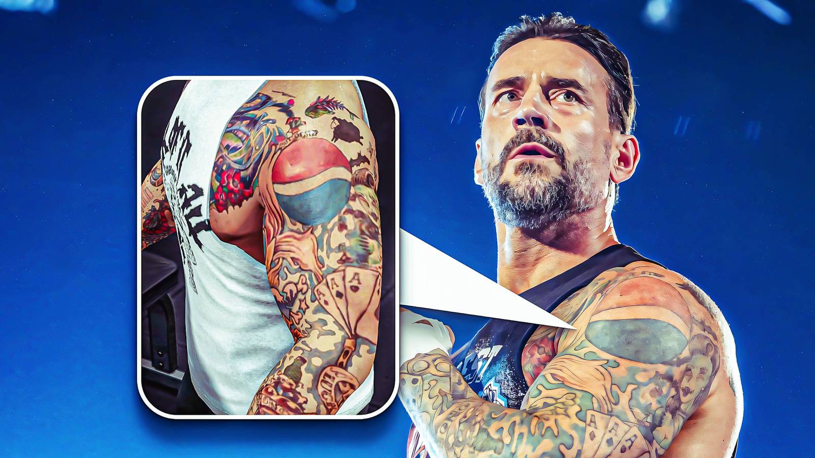 Why CM Punk Has a Pepsi Tattoo, image size:1600x900