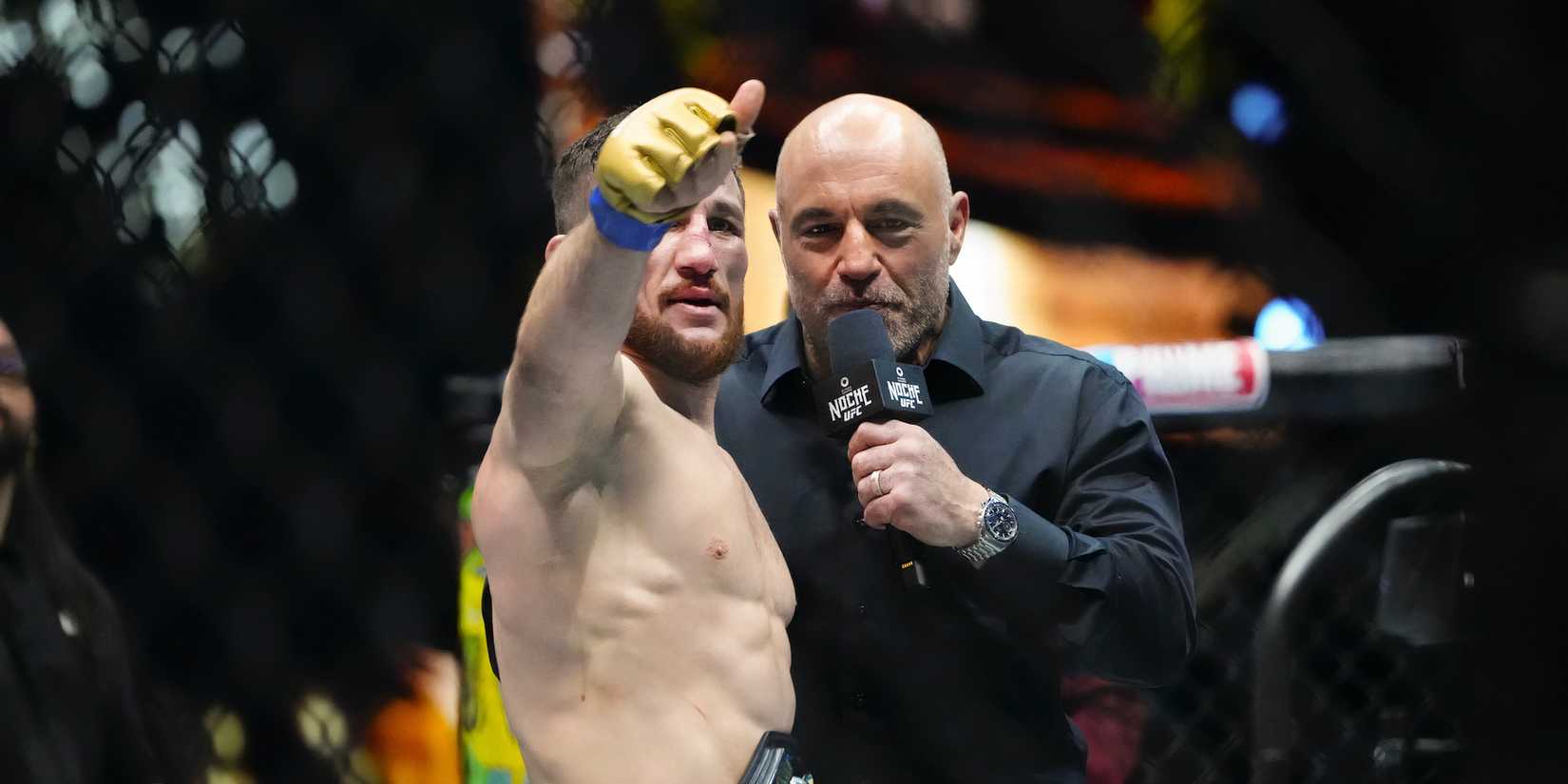 Merab Dvalishvili and Joe Rogan