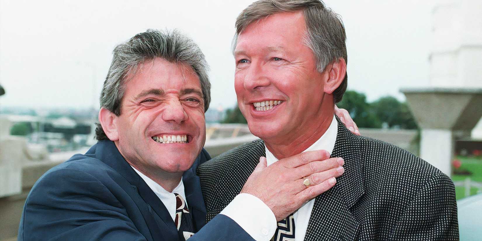 Kevin Keegan and Sir Alex Ferguson