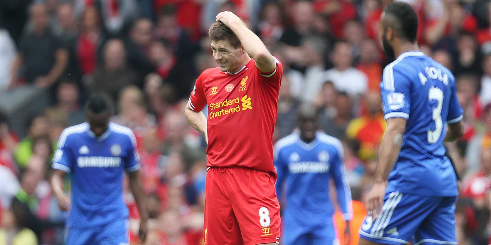 Steven Gerrard Slip