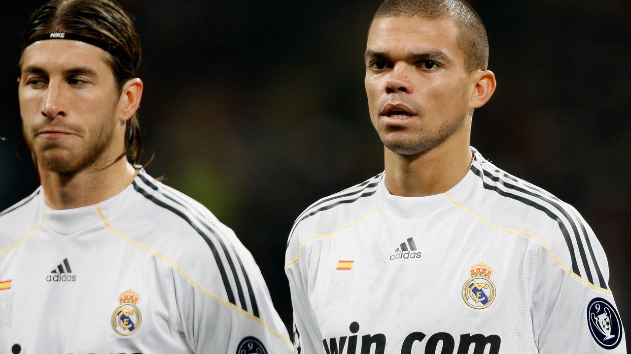 Sergio Ramos and Pepe