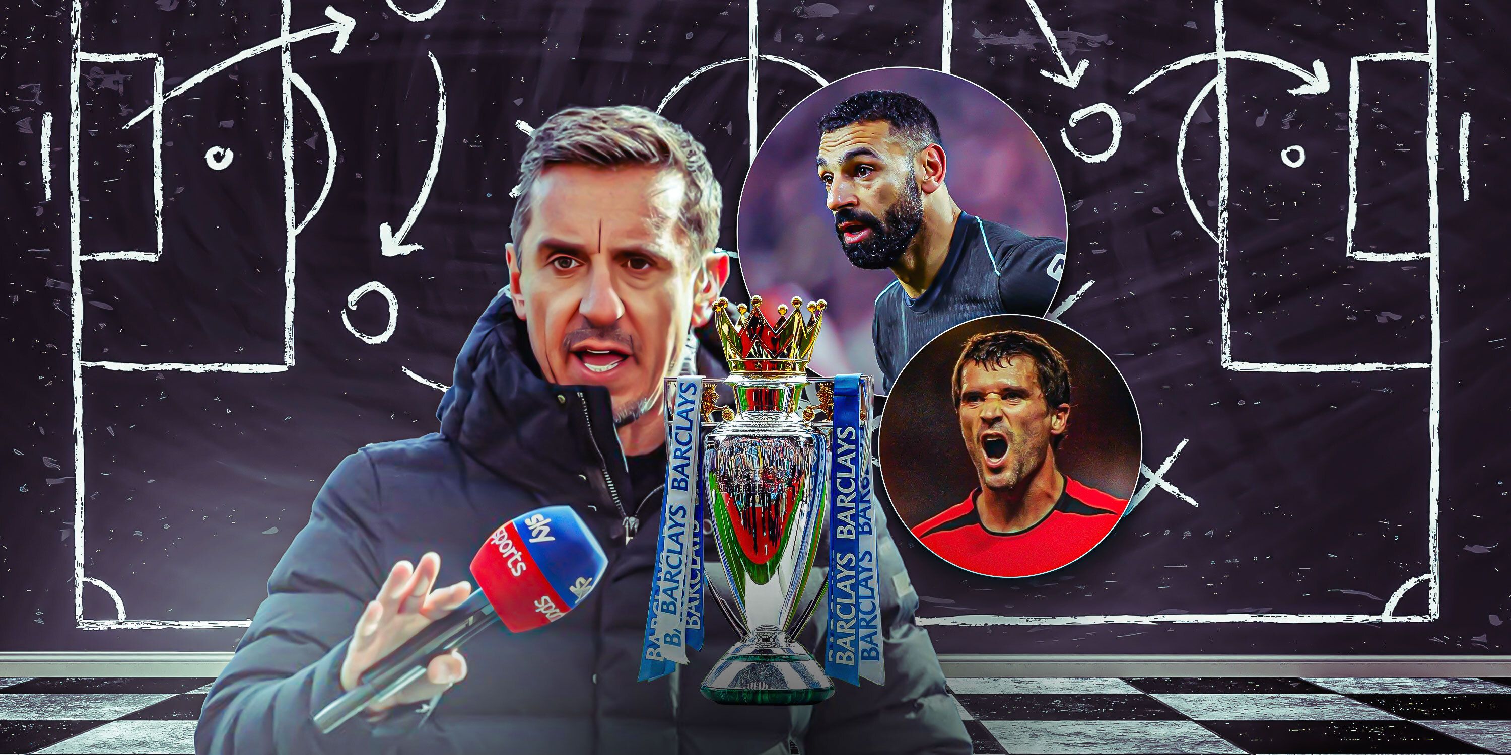 Gary Neville Premier League Title-Winning XI