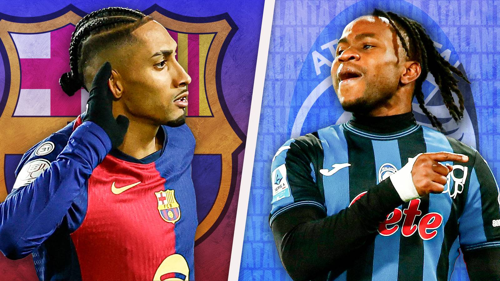 FC Barcelona vs Atalanta Starting Lineups for UEFA Champions League Game