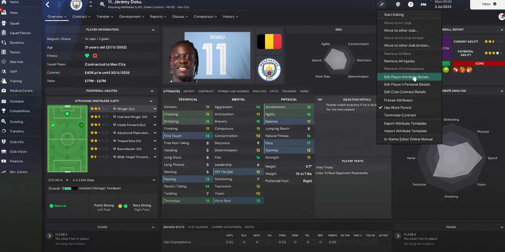 Football Manager 2024 In-Game Editor Beginners Guide