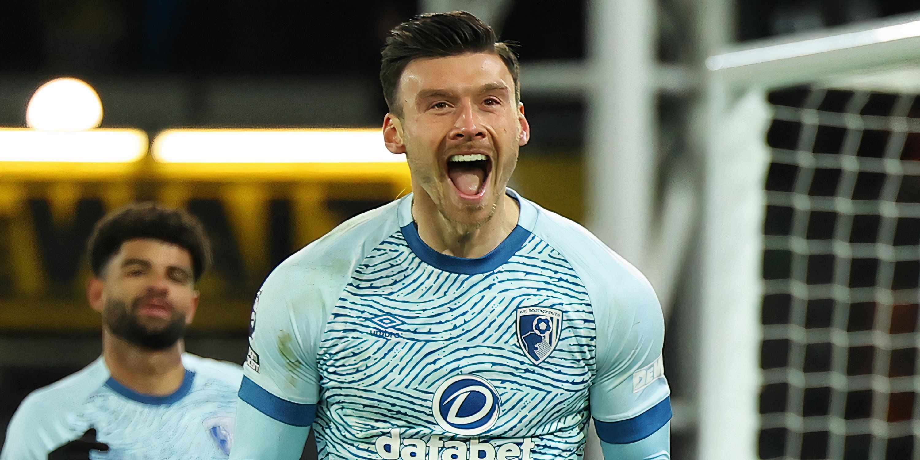 Kieffer Moore in action for Bournemouth