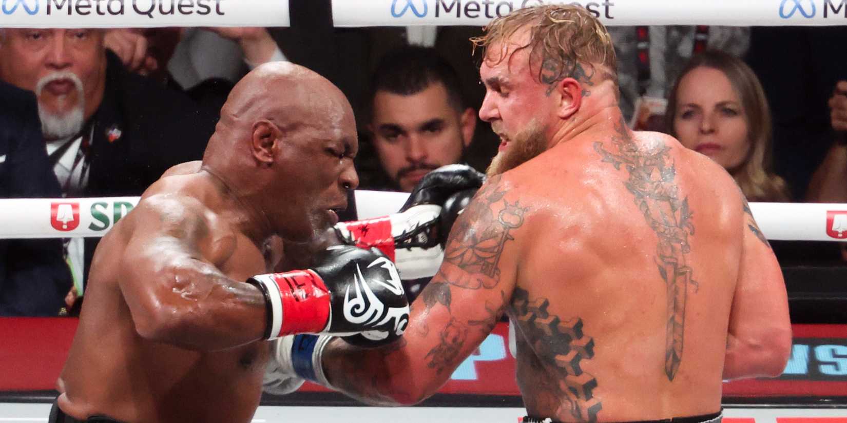 Mike Tyson vs Jake Paul