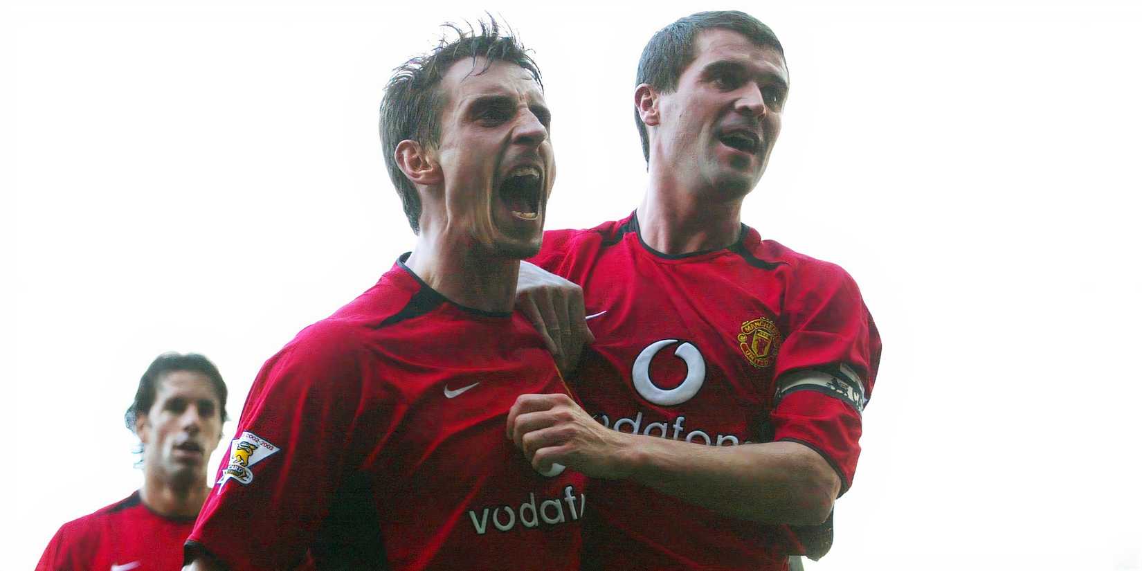 Gary Neville Roy Keane