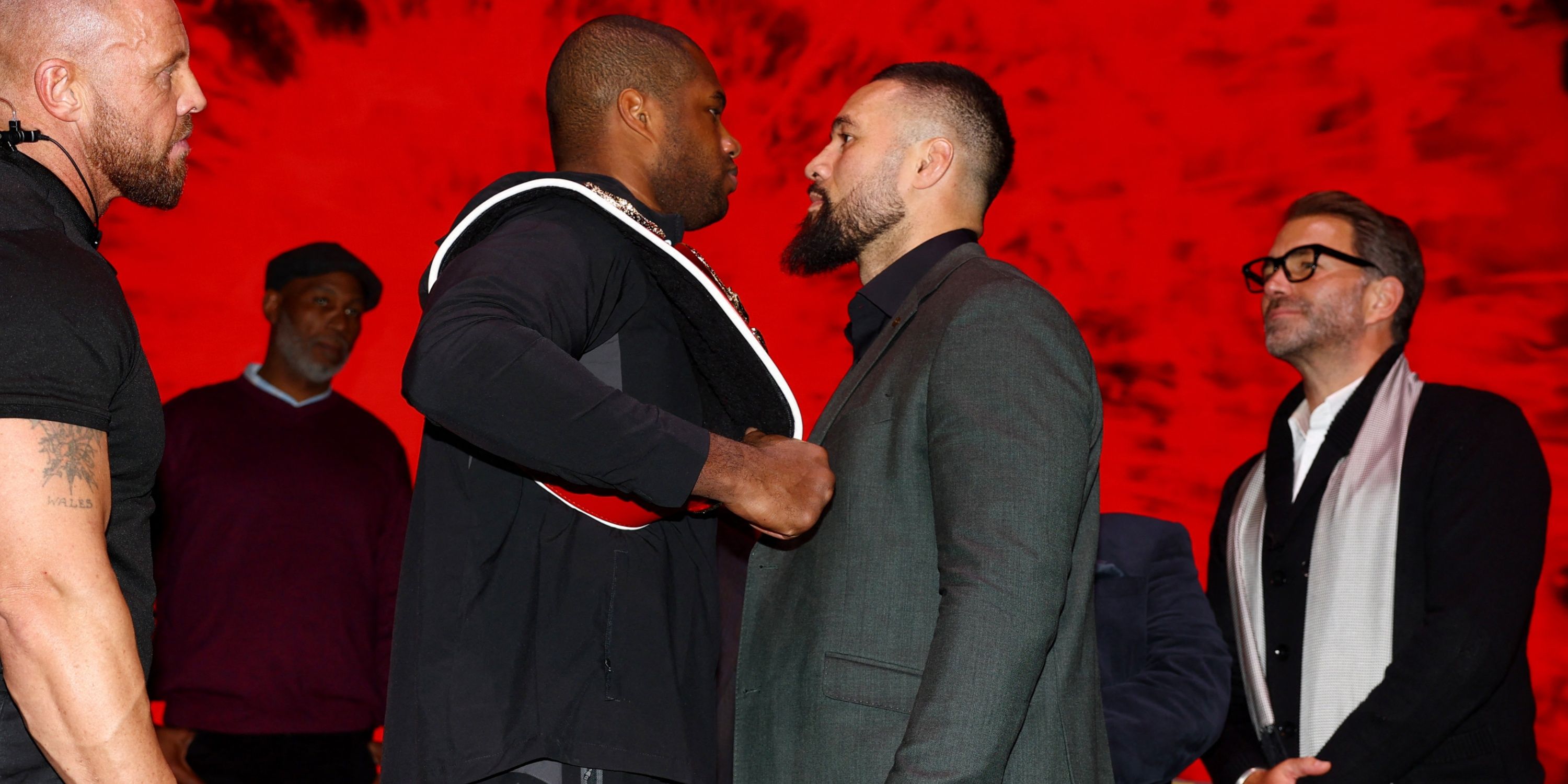 Daniel Dubois and Joseph Parker