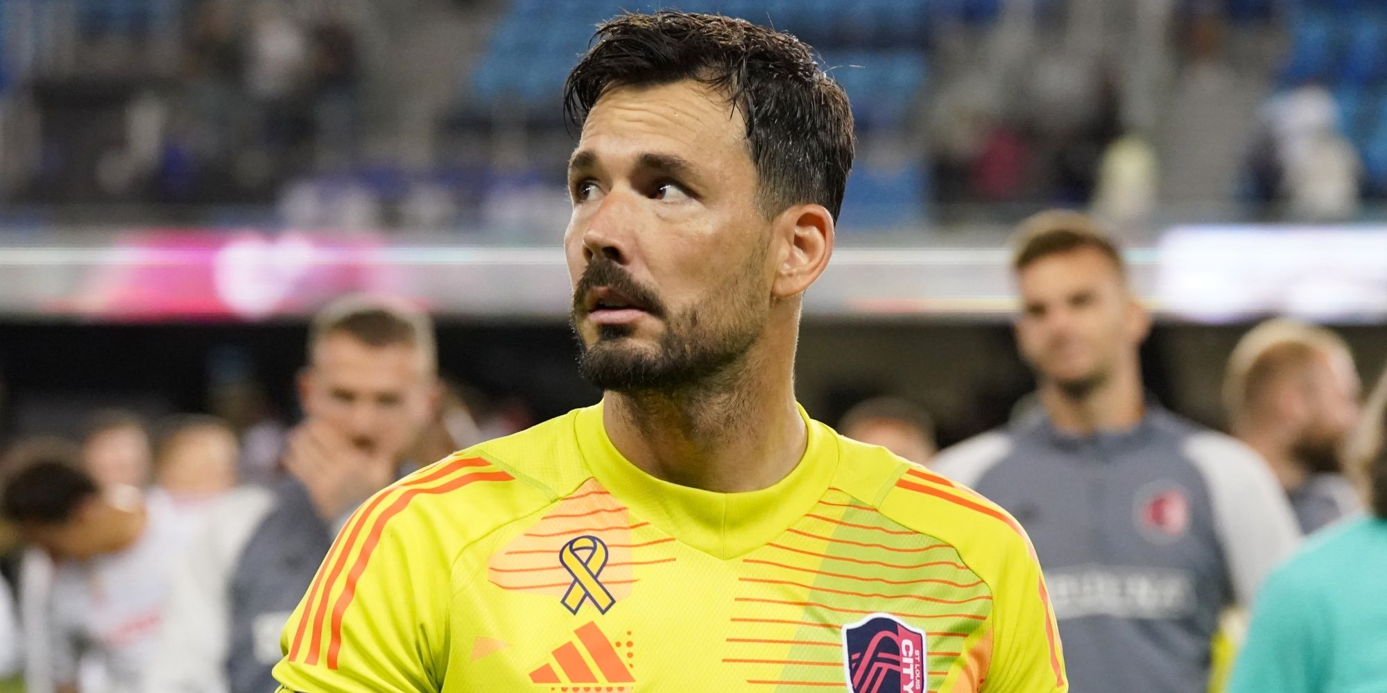 St. Louis CITY SC goalkeeper Roman Burki 