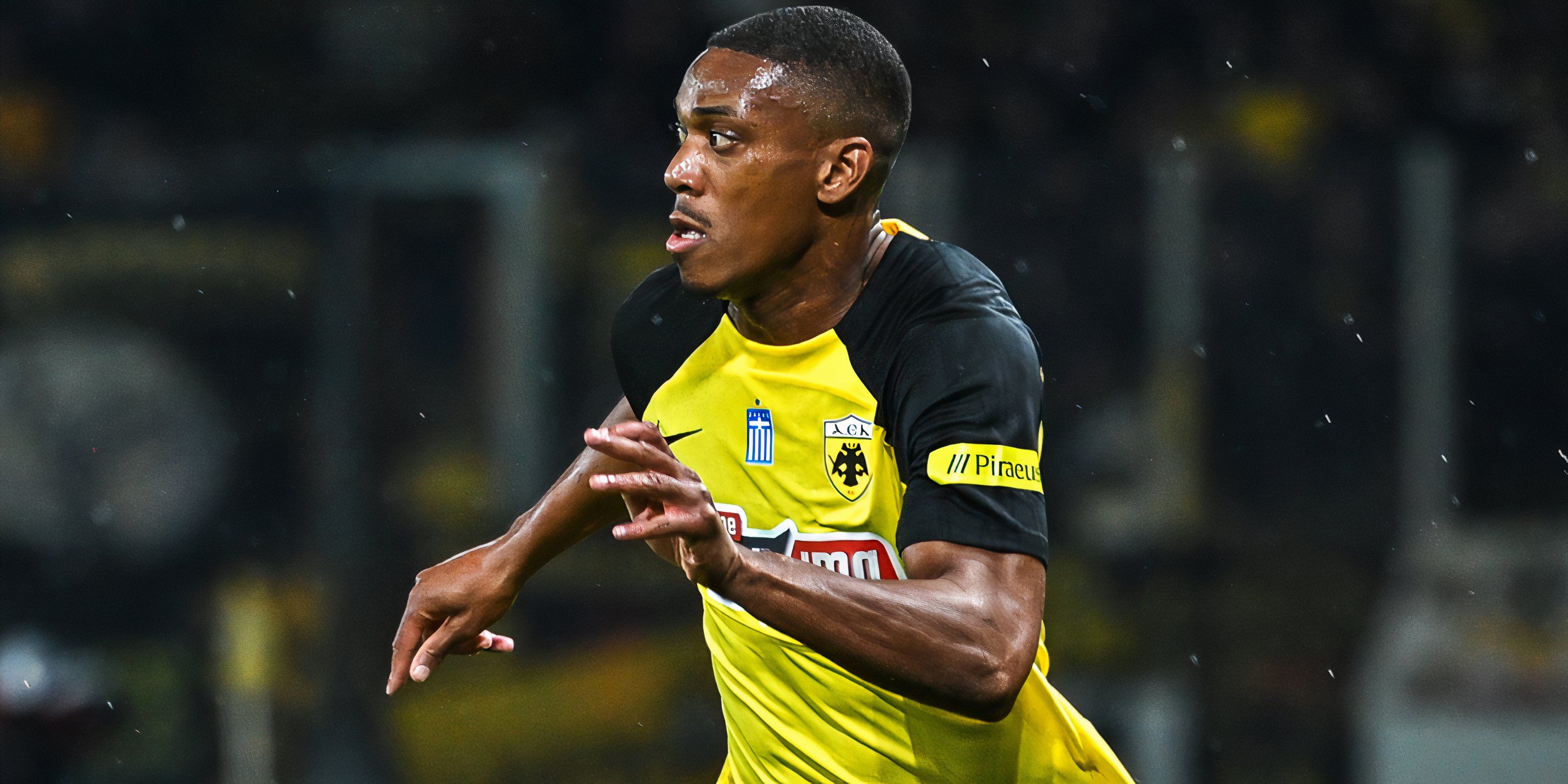 Anthony Martial Hailed for Delivering 'Once Again' for AEK Athens