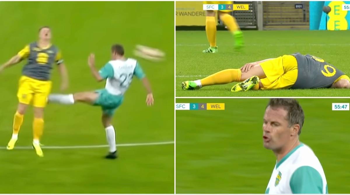 Jamie Carragher Didn't Regret Clash With YouTuber Joe Weller