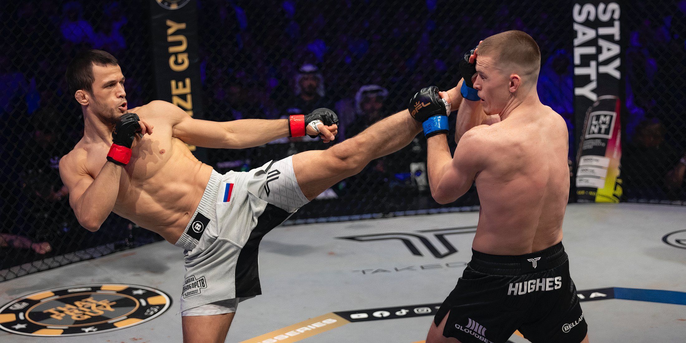 Paul Hughes and Usman Nurmagomedov