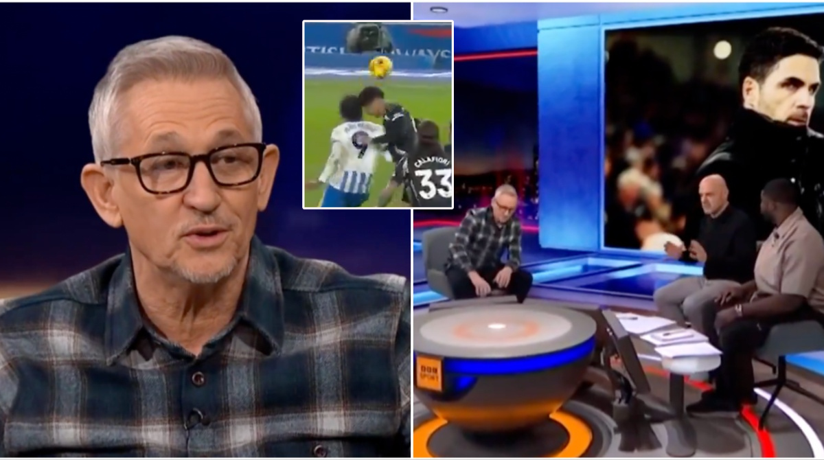 Match of the Day Panel All in Agreement Over Brighton Penalty vs Arsenal