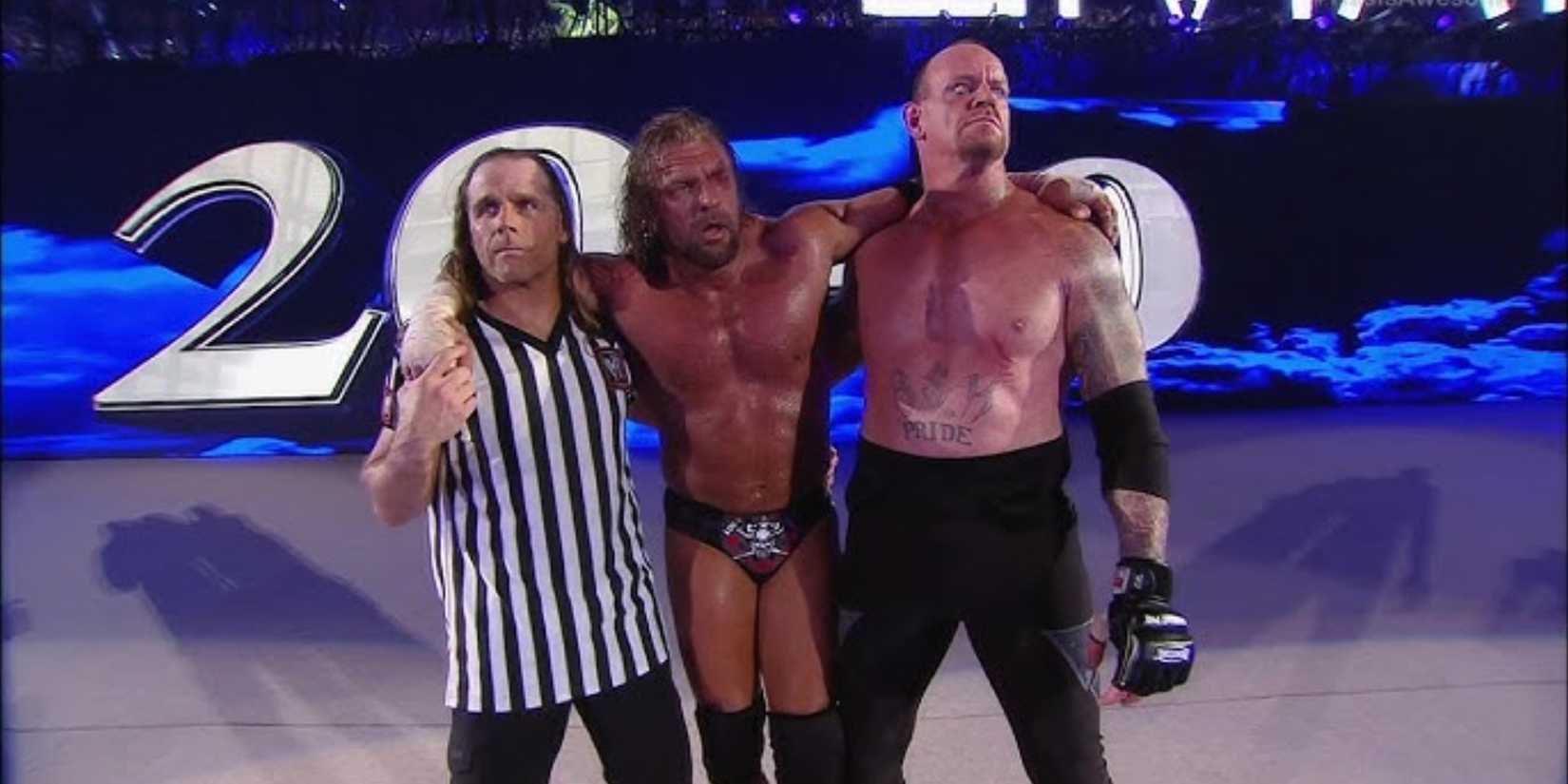 WWE Shawn Michaels, Triple H, The Undertaker
