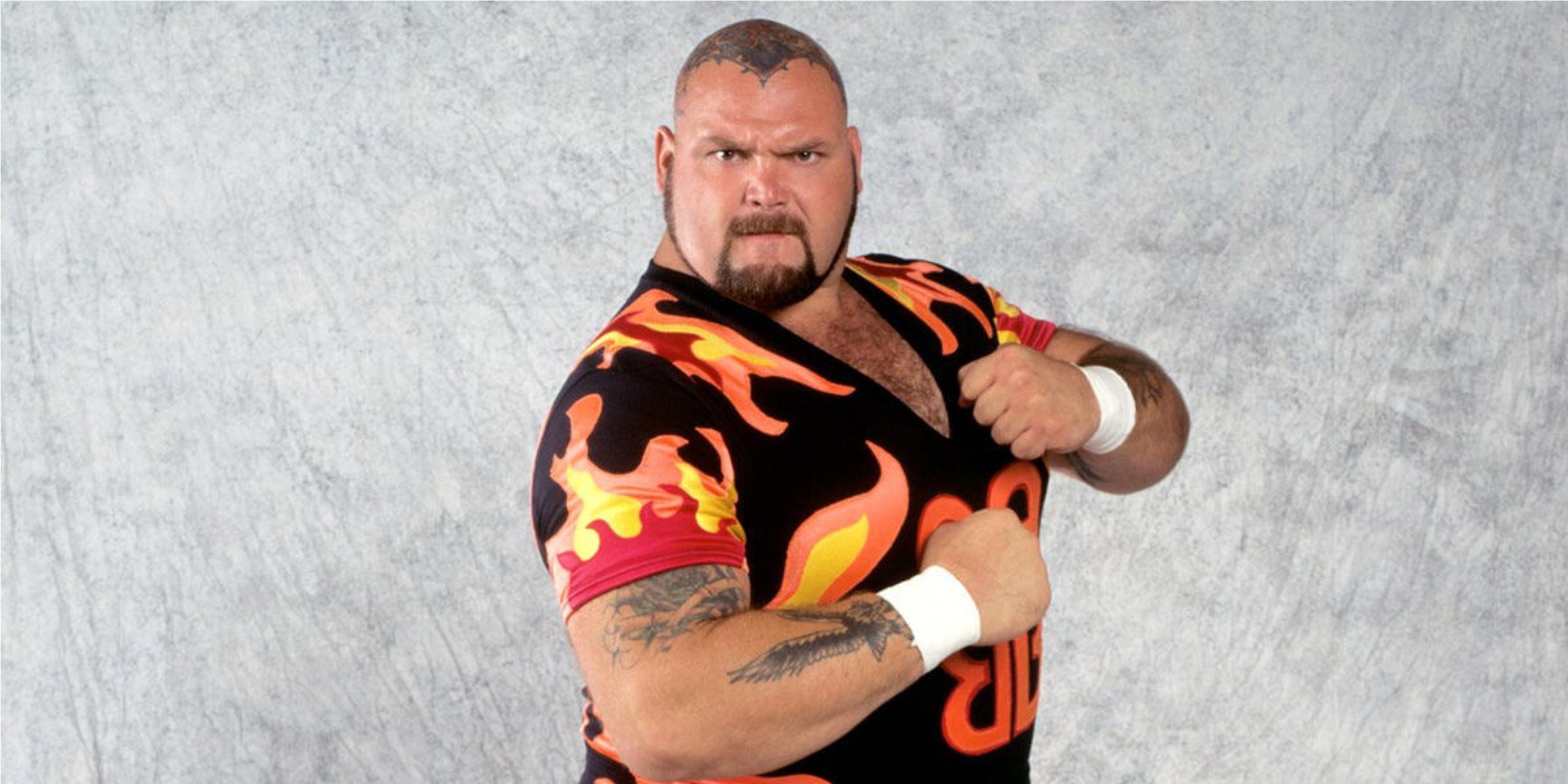 Bam Bam Bigelow and his famous tattoos