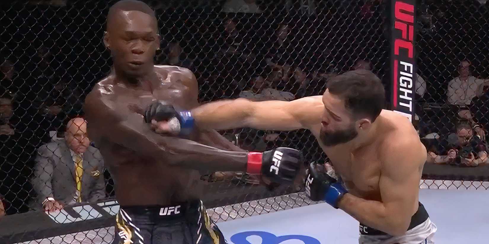 Nassourdine Imavov and Israel Adesanya