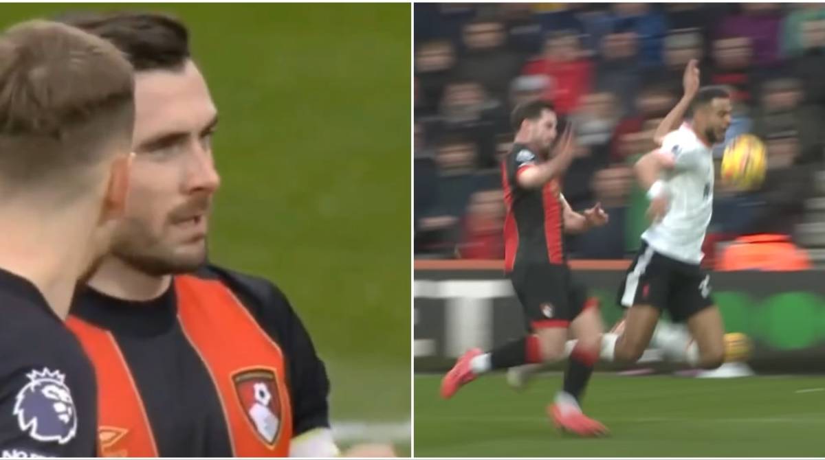 What Lewis Cook Appeared to Say After Giving Away Controversial Penalty ...