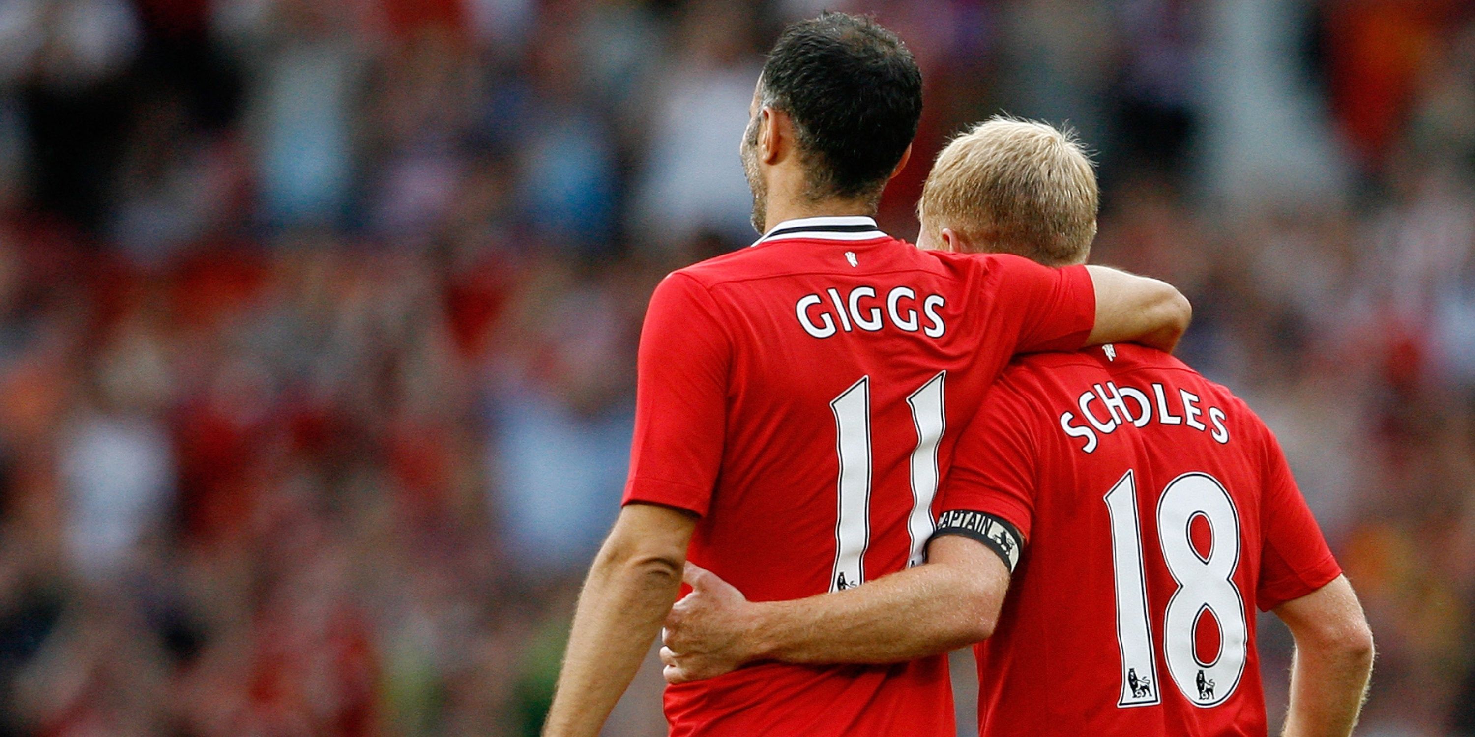 Ryan Giggs and Paul Scholes